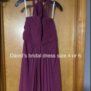 Davids bridal bridesmaid dress
